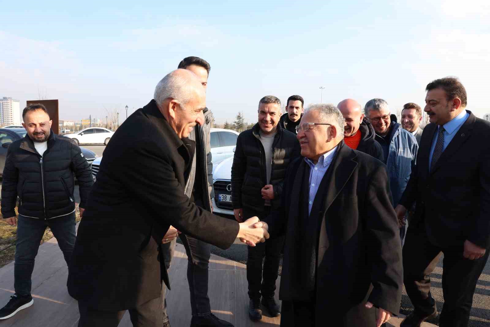 Büyükkılıç, KESOB’a bağlı oda başkanlarıyla buluştu