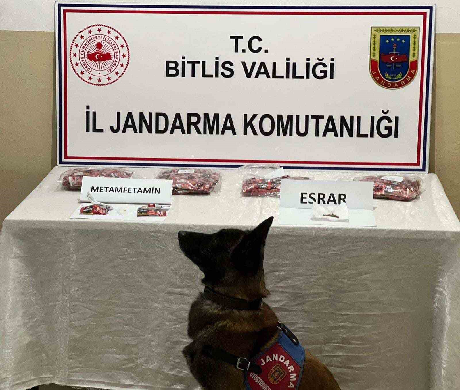 Bitlis’te uyuşturucu operasyonu