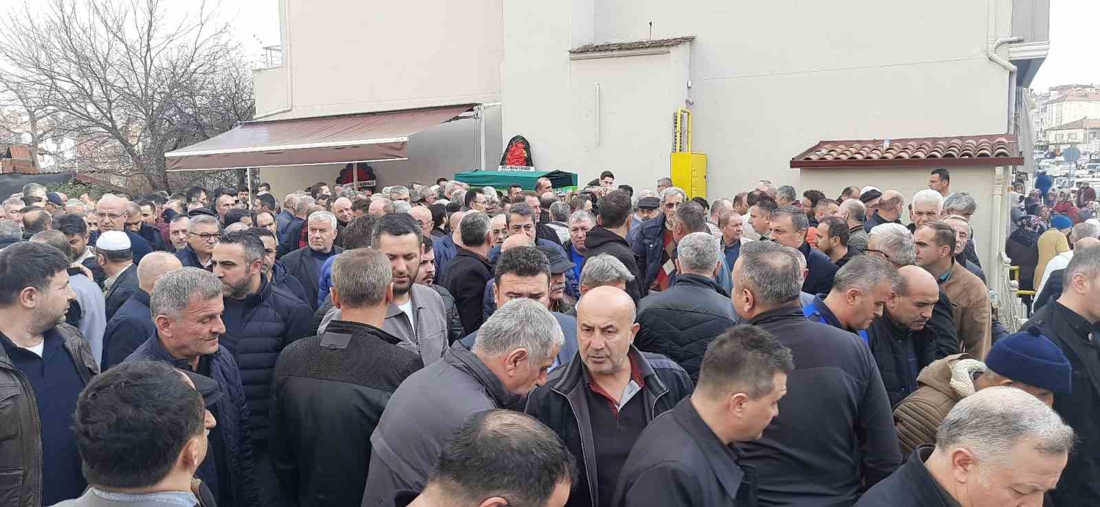 THK Şube Başkanı Erdem, son yolculuğuna uğurlandı