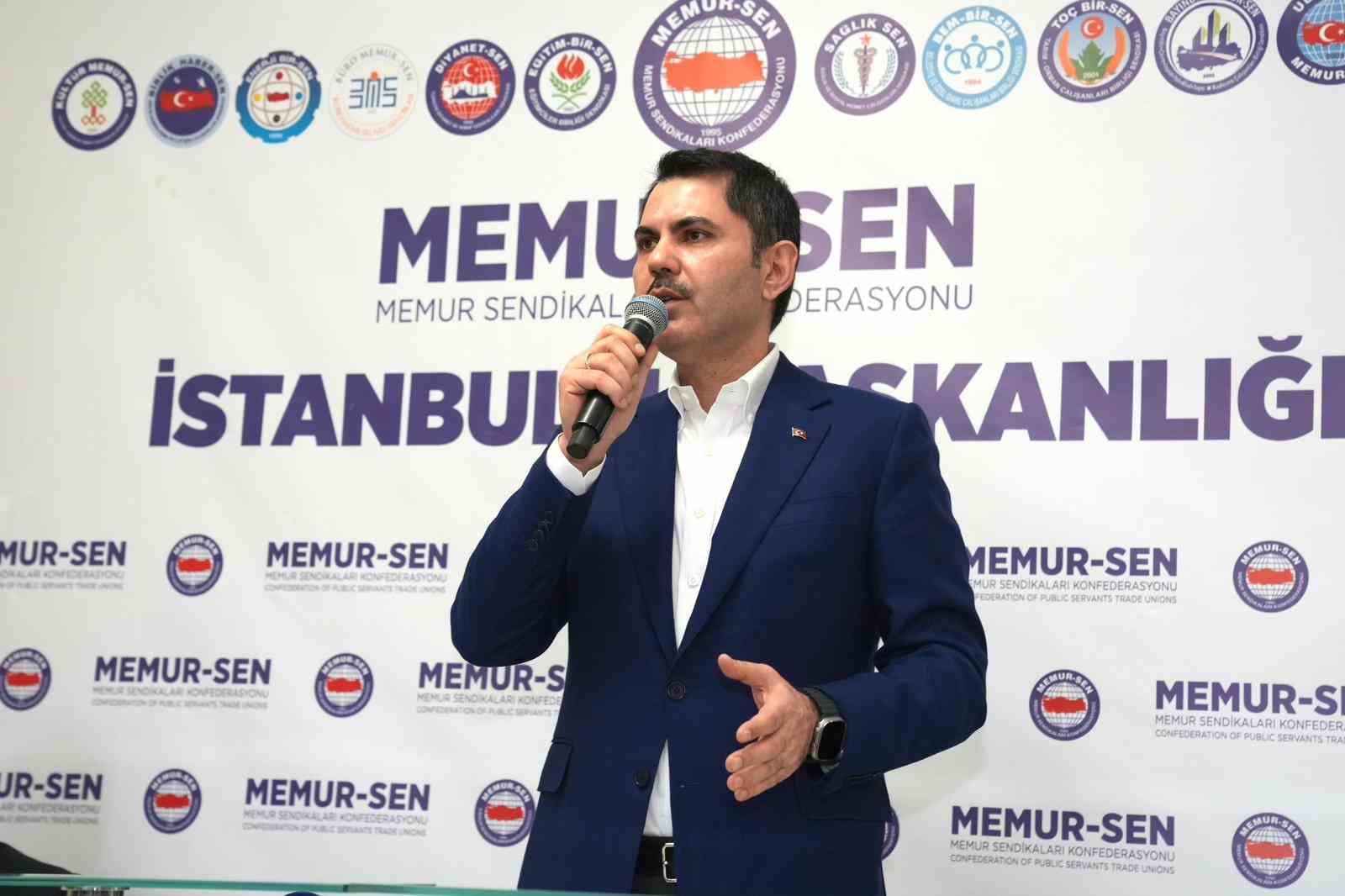 Murat Kurum’dan Memur-Sen İstanbul İl Temsilciliğine ziyaret