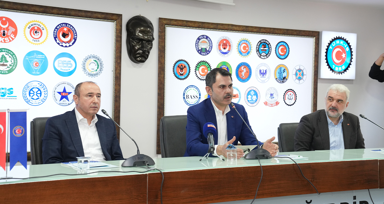 İBB Başkan Adayı Murat Kurum: “İşçimizle birlikte işçimizin haklarını gözeten tarafta olacağız”