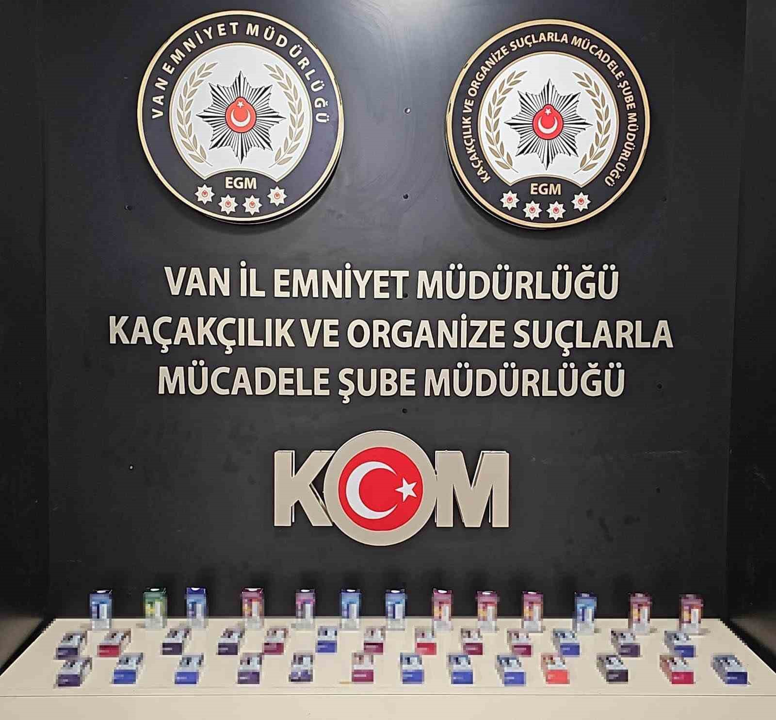 Van’da gümrük kaçakçılığı operasyonu