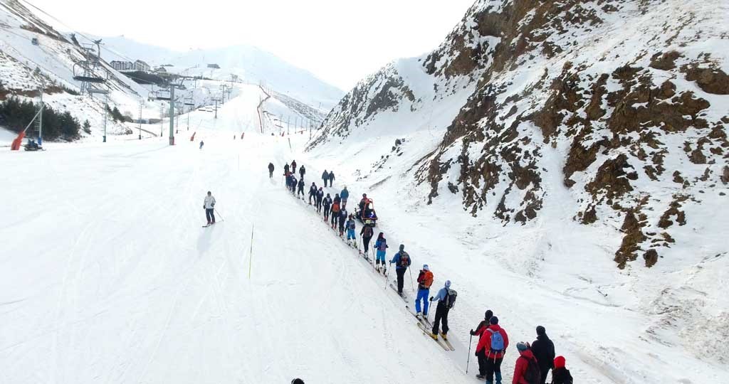 Kış turizminin parlayan yıldızı ’Palandöken’