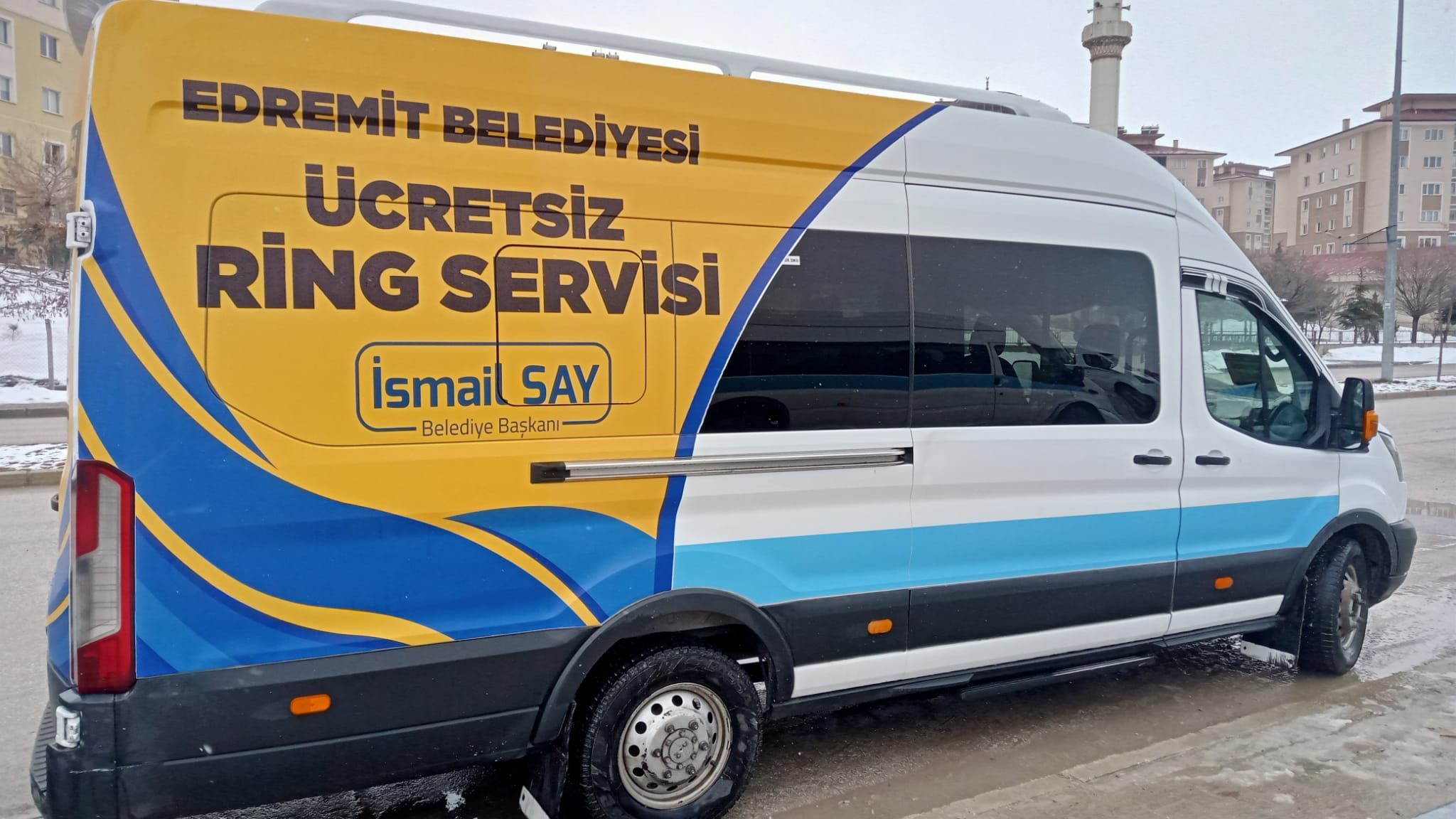 Edremit TOKİ Mahalleleri arası ücretsiz ulaşım