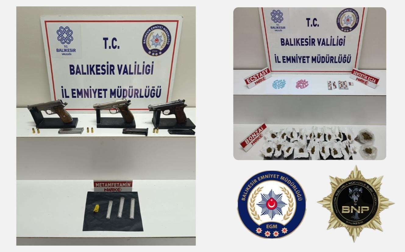 Edremit’te narkotik operasyonu