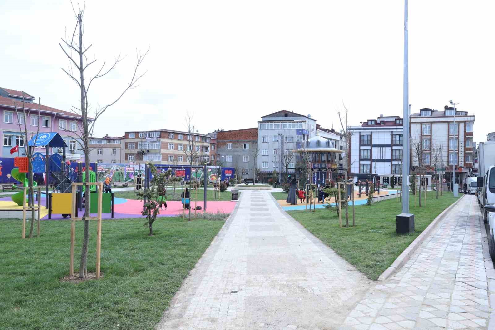 Sultangazi Belediyesi 50.Yıl Mahallesi’ne yeni bir park kazandırdı