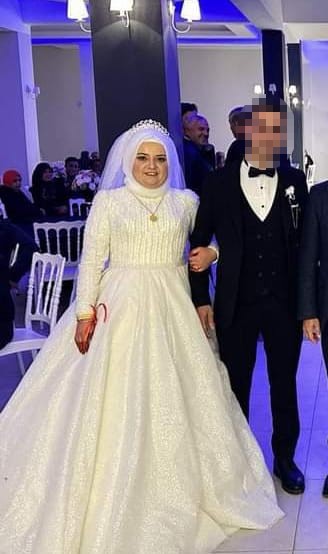 1 ay önce evlenen Gülnihal’ı hayattan koparan kaza kamerada
