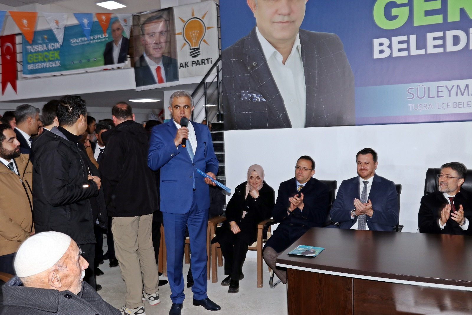 BAŞKAN ADAYI OFLAS TUŞBANIN TARIMSAL SORUNLARINI BAKAN YUMAKLIYA İLETTİ