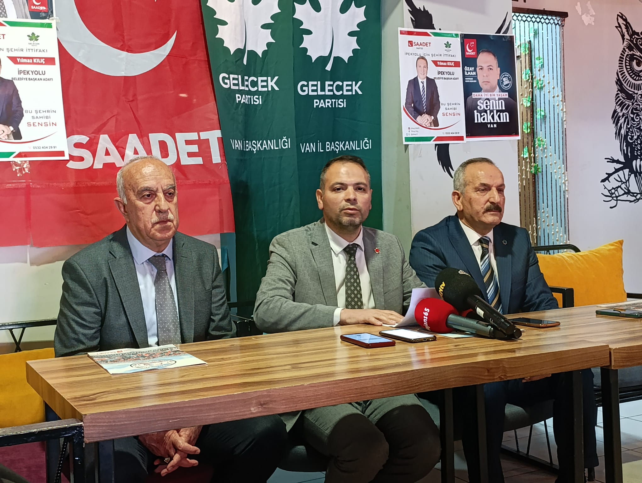 Van Şehir İttifakı Adayı İlhan, projelerini anlattı