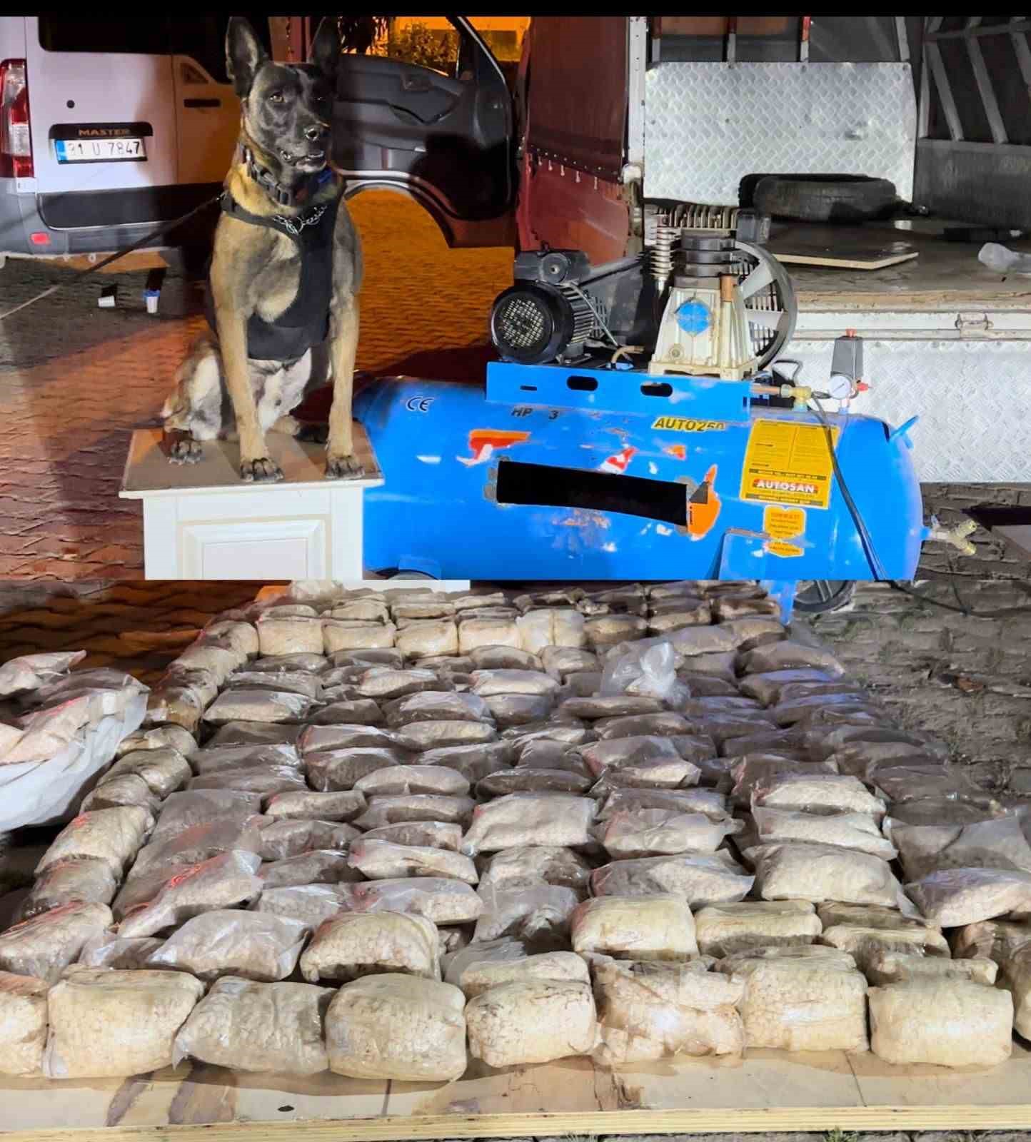 Uyuşturucu tacirlerine büyük darbe: 620 bin adet captagon hap ele geçirildi