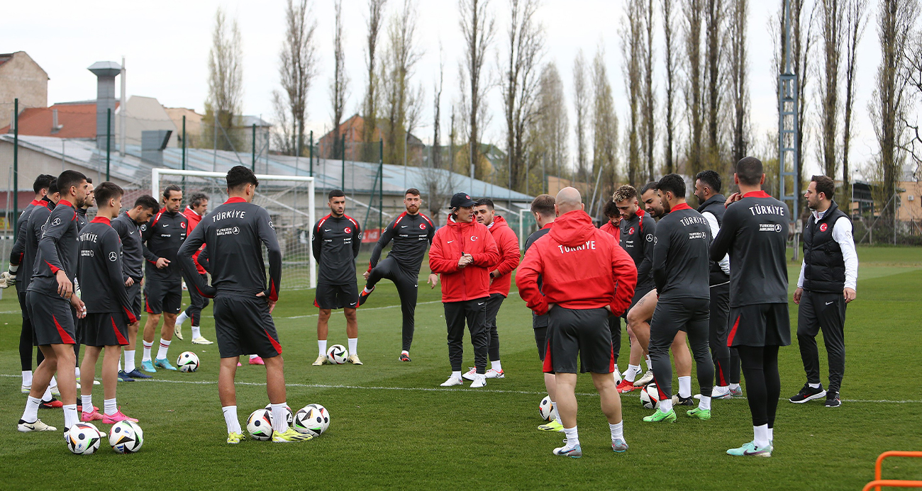 A Milli Takım, Avusturya maçı hazırlıklarına başladı