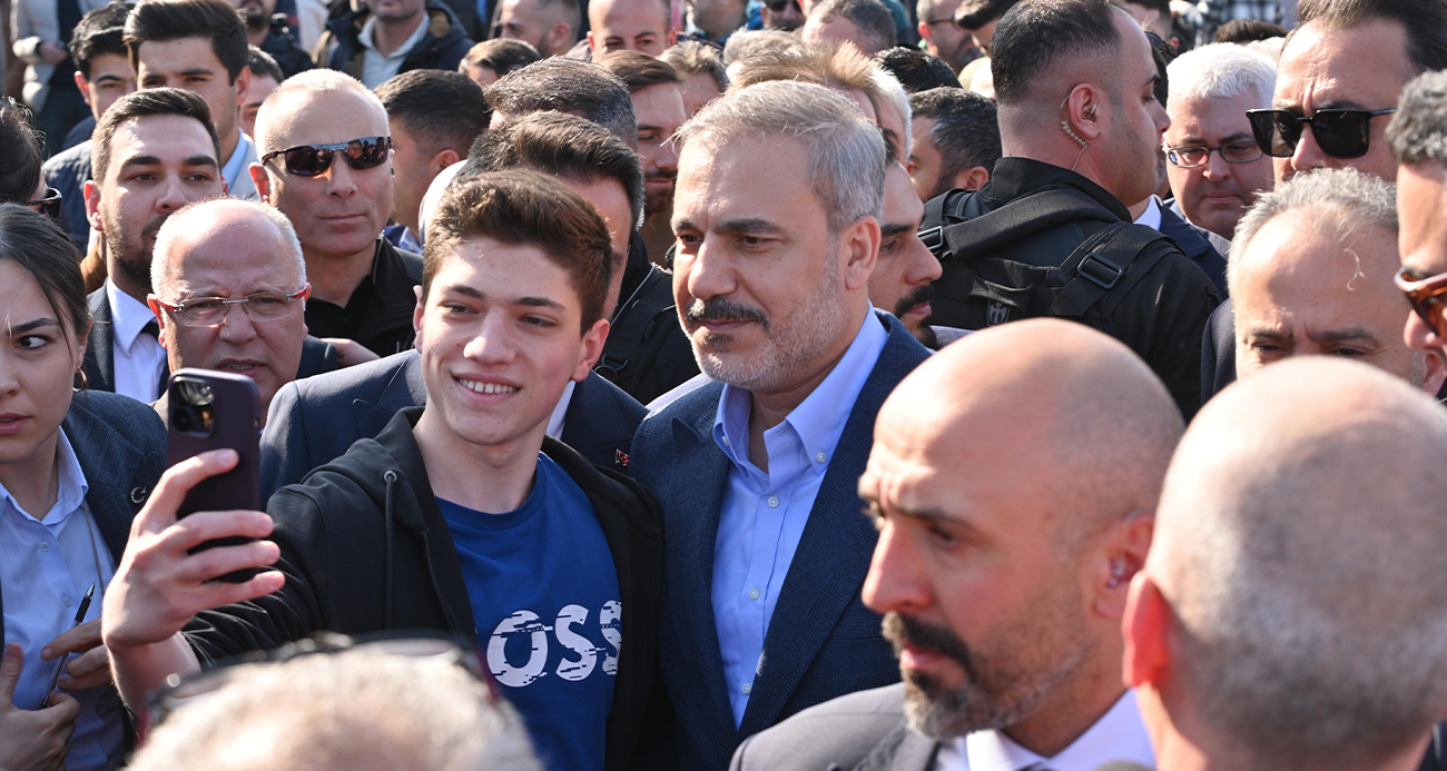 Dışişleri Bakanı Hakan Fidan’a Bursa’da yoğun ilgi