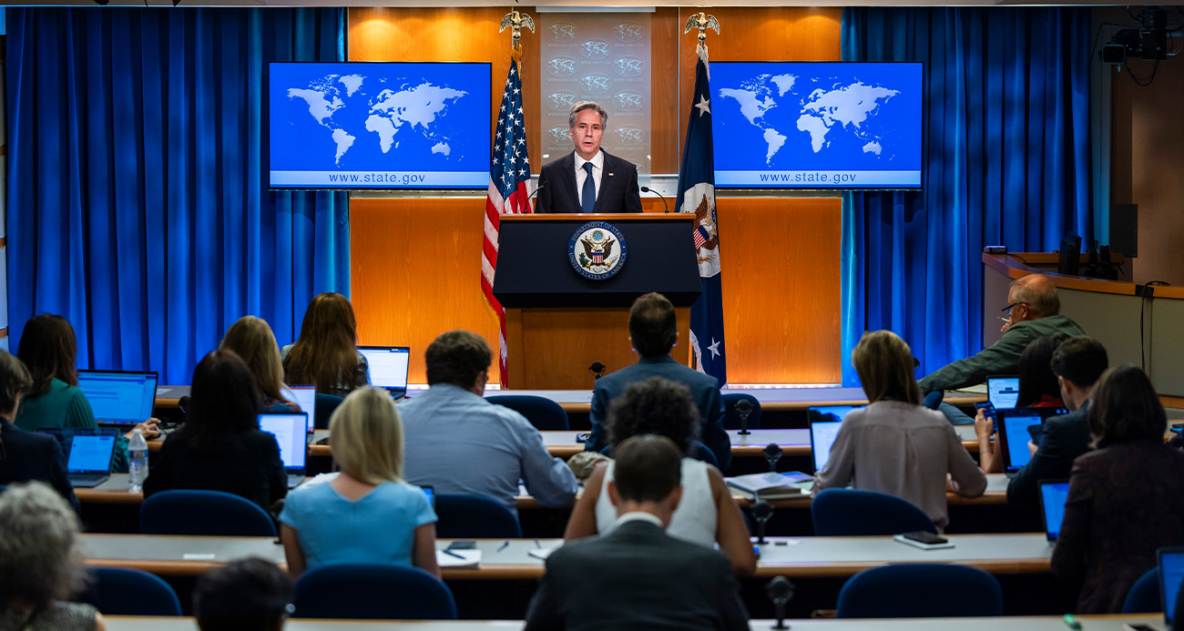 Blinken: “Sivillerin korunması İsrail için bir numaralı iş olmalı”