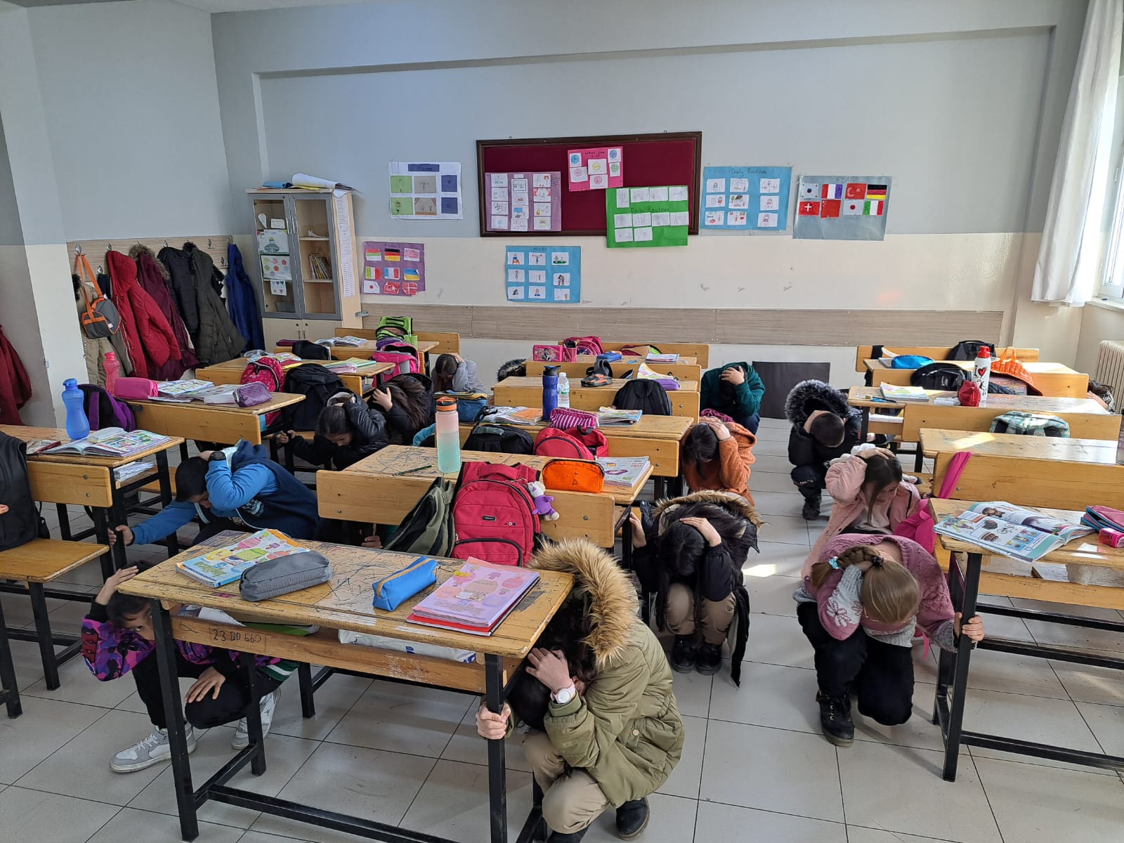 Van’da deprem tatbikatı yapıldı