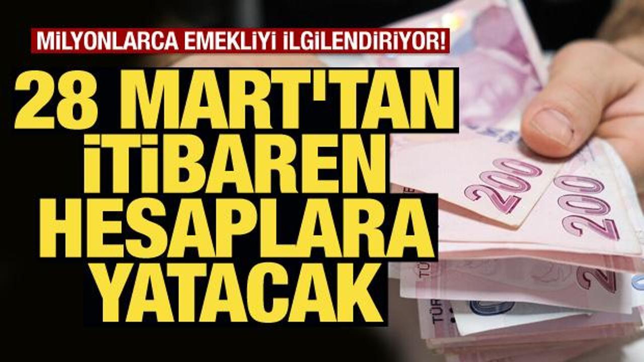 Emeklilerin promosyon başvuru tarihleri belli oldu
