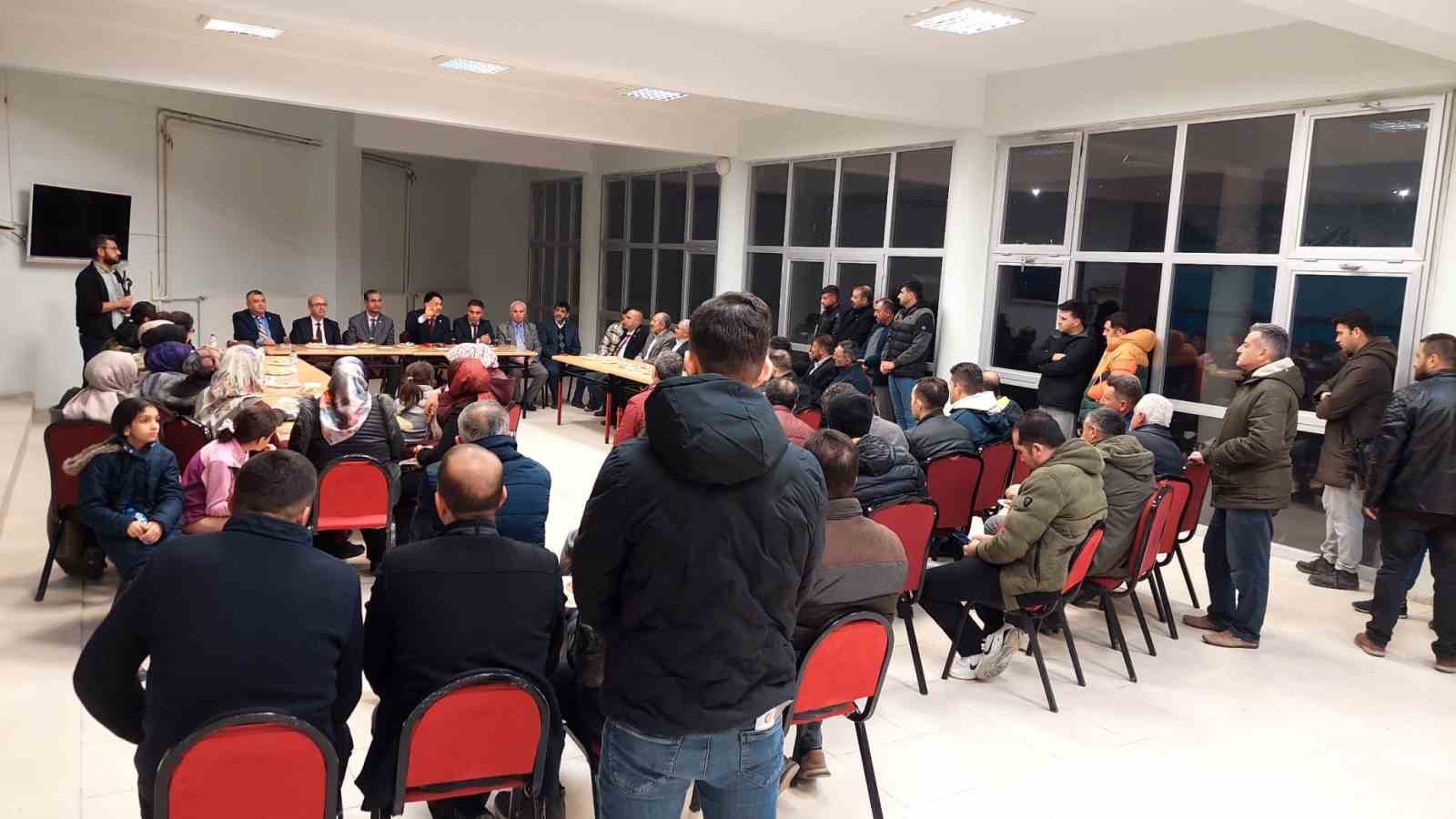 Abdullah Özkırış Bünyan’da vatandaşlarla buluştu