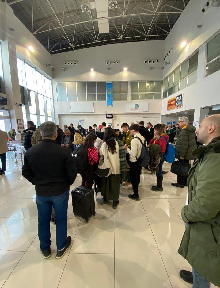 Vanlı İş adamı Irak’tan havalimanına tepki!