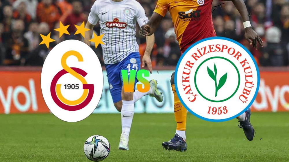 Galatasaray, Çaykur Rizespor’u 6-2 yendi