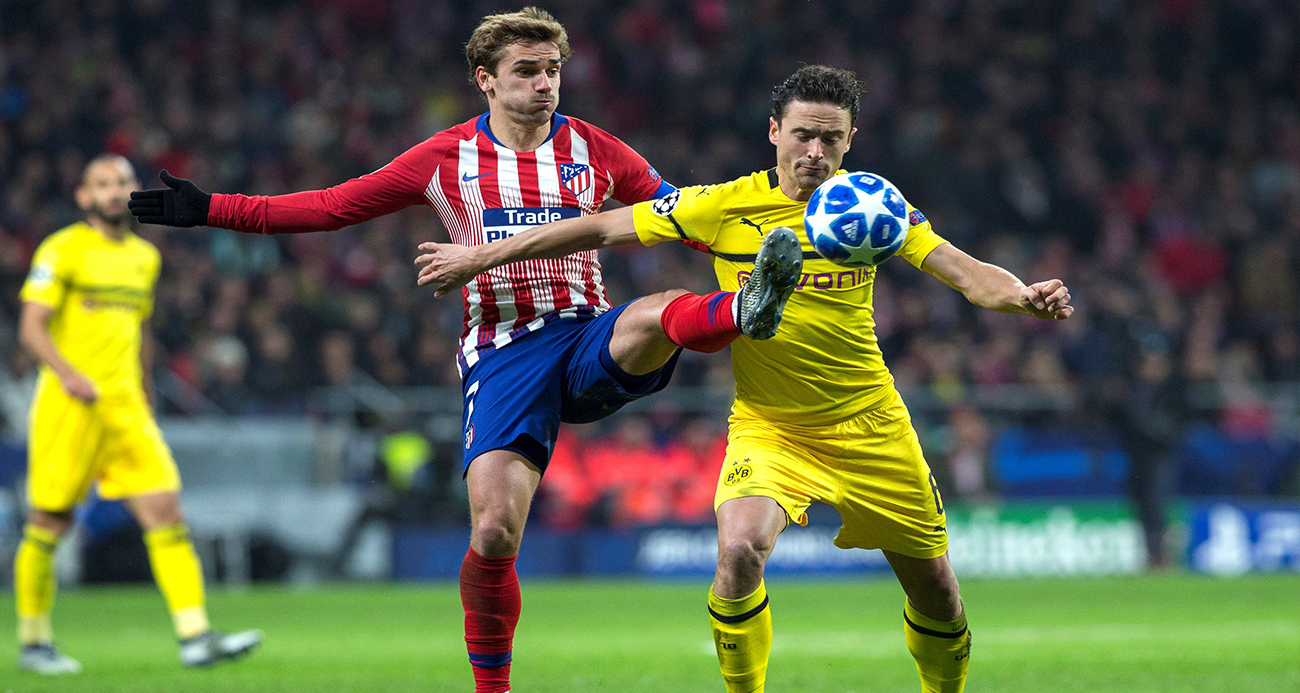 Atletico Madrid’in, Şampiyonlar Ligi’nde rakibi Borussia Dortmund