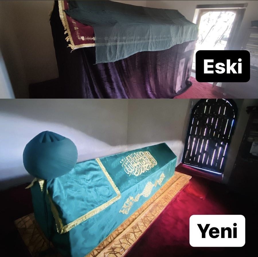 Seyyid Tâhâ-i Hakkâri ve Seyyid Abdullah-ı Şemdini Hazretlerinin kabri yenileniyor
