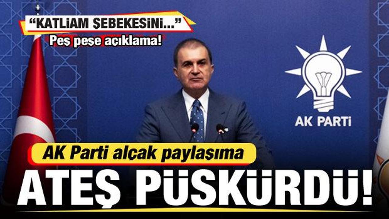 AK Parti’den İsrail’in alçak paylaşımına sert tepki: Katliam şebekesini rahatsız ediyor
