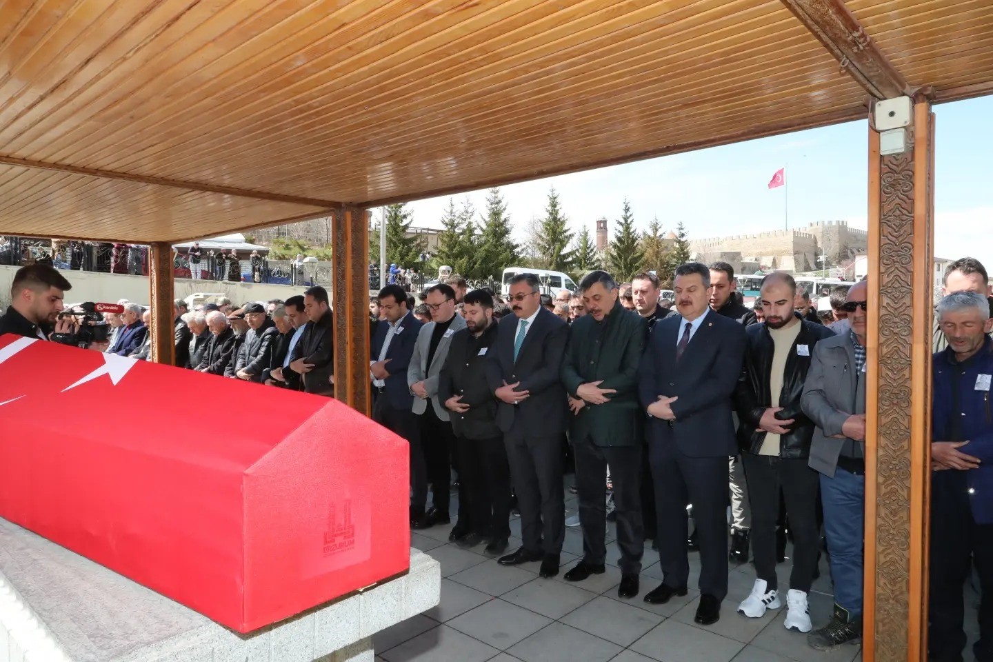 Erzurumlu Kıbrıs Gazisi dualarla uğurlandı