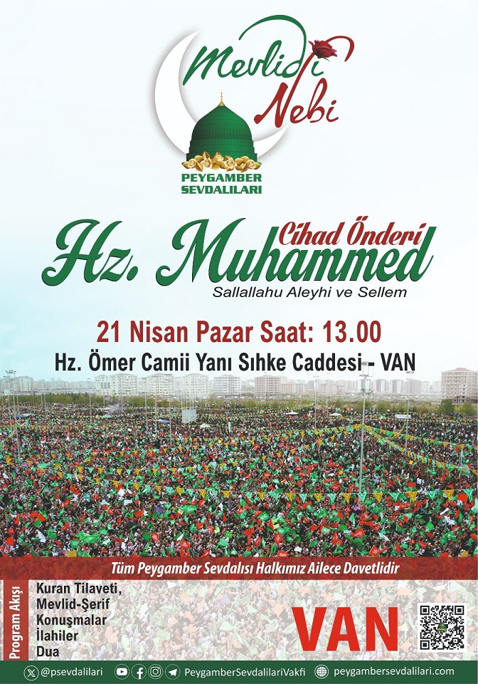 Van’da Kutlu Doğum Coşkusu Yaşanacak