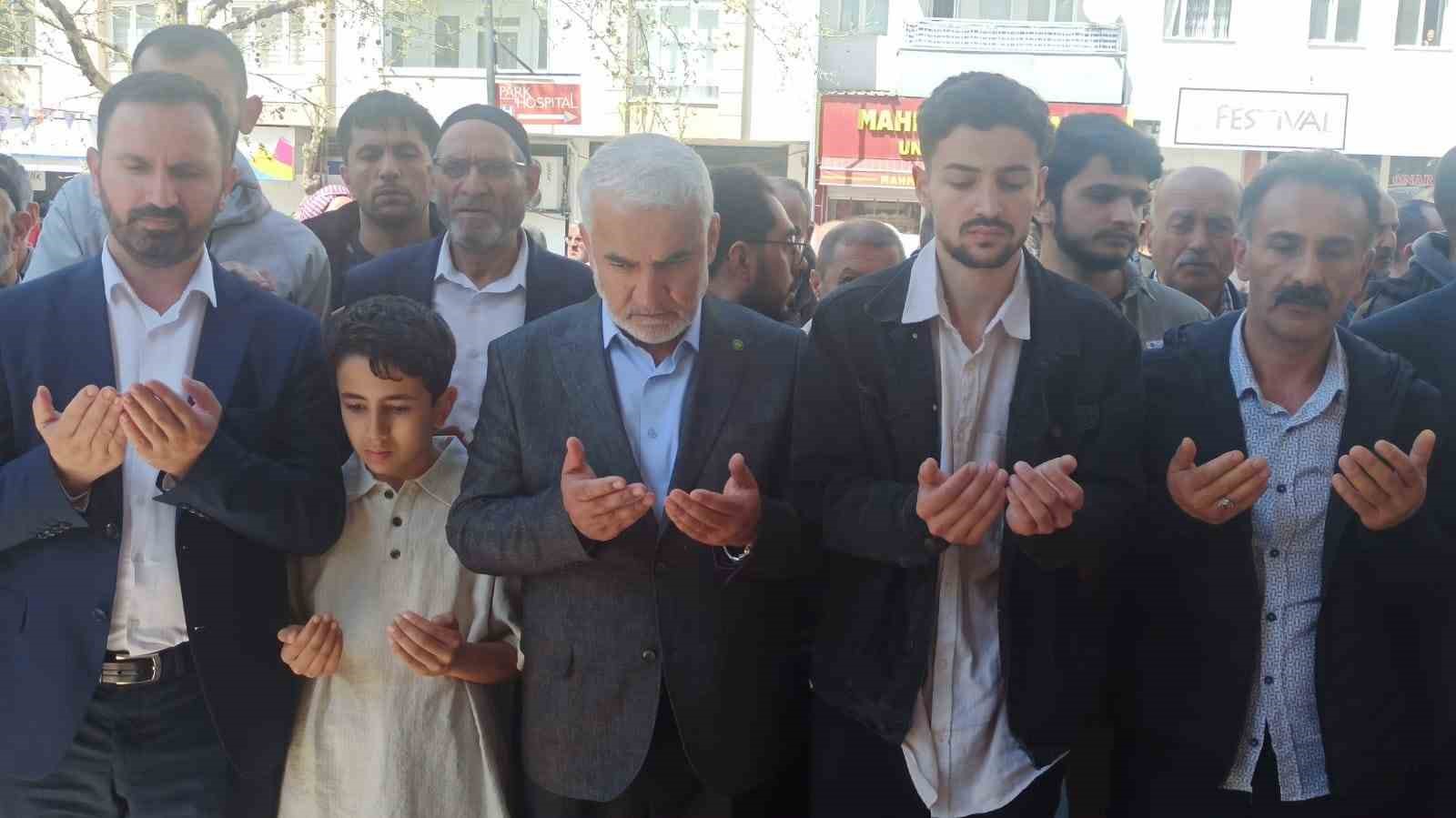 HÜDA -PAR Genel Başkanı’ndan Gazze açıklaması