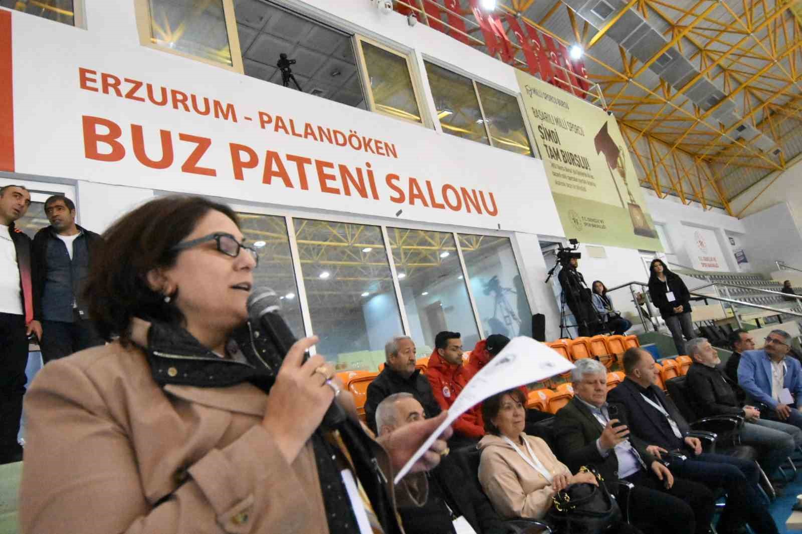 Short Track Türkiye şampiyonası, Erzurum’da başladı