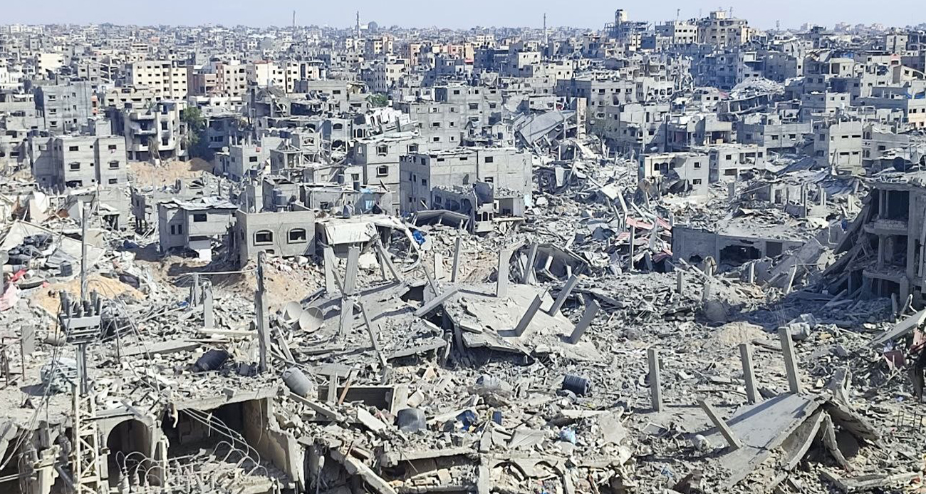 İsrail ordusunun geri çekildiği Han Yunus’taki yıkım görüntülendi