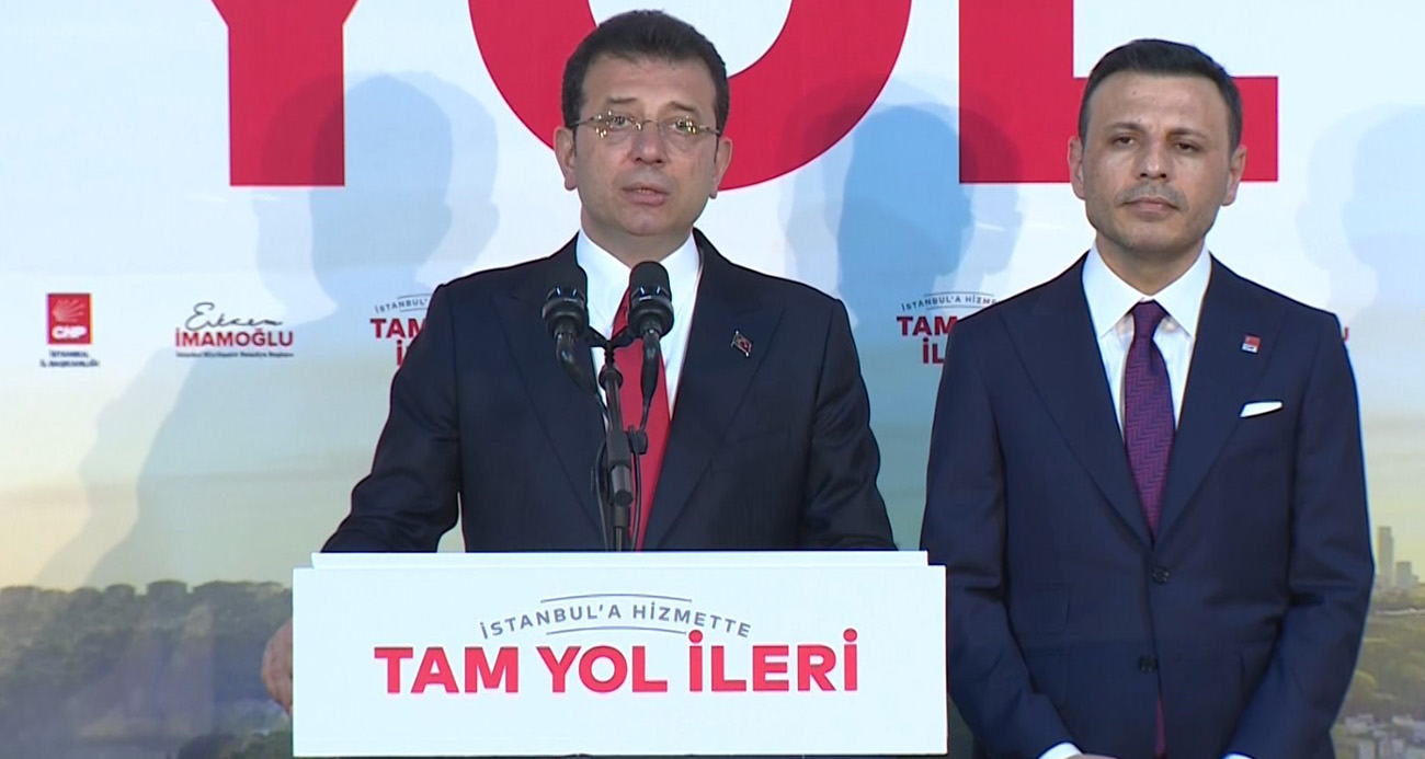 İBB Başkanı İmamoğlu: “Şu an görmüş olduğumuz fotoğraf, bizi ziyadesiyle memnun etmekte”