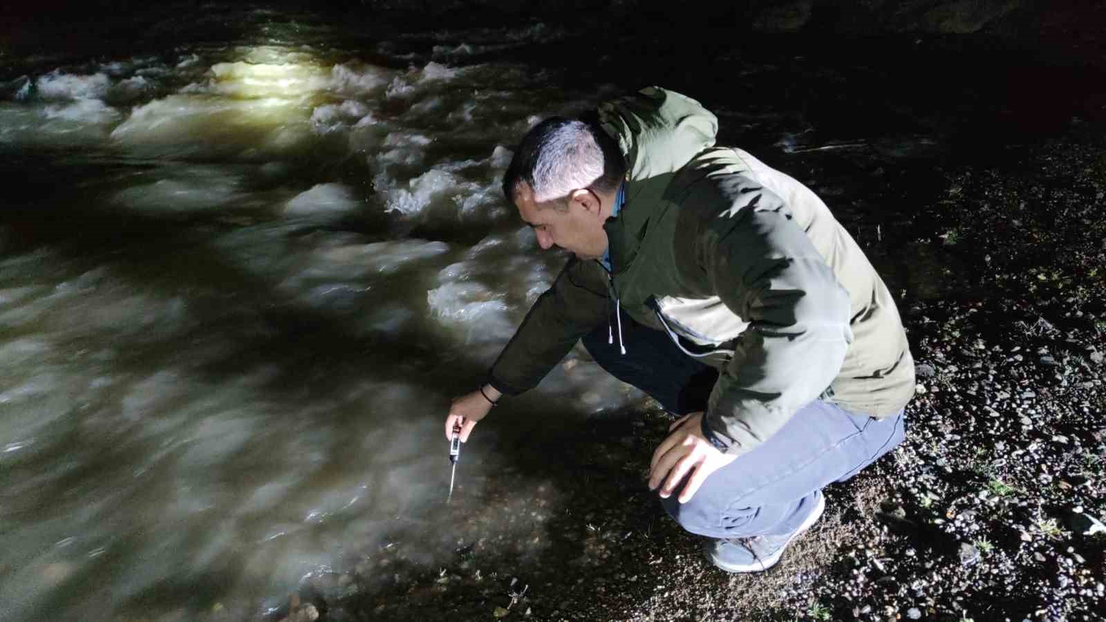 Son yağışlar Van’da derelerin debisini yükseltti