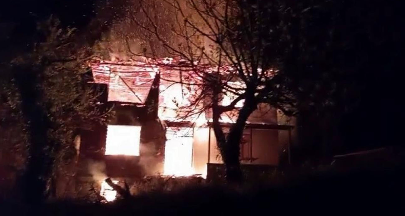 Bayram günü ısınmak isterken evinden oldu