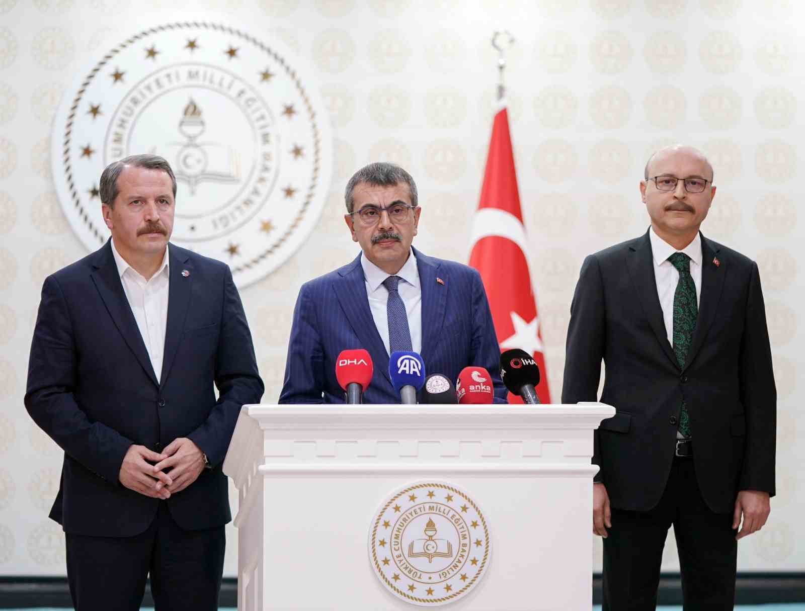 Bakan Tekin: “Cezaların yüzde 50 oranında artırımlı olarak verilmesini teklif ettik”