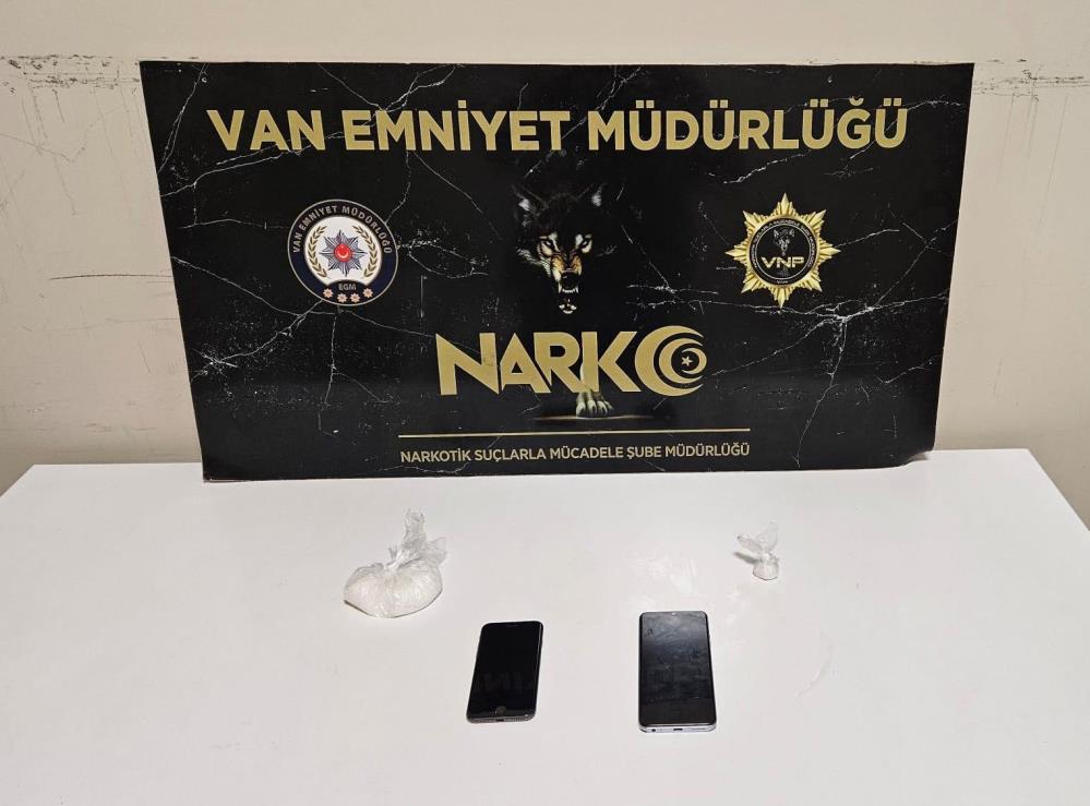 Van’da uyuşturucu operasyonu