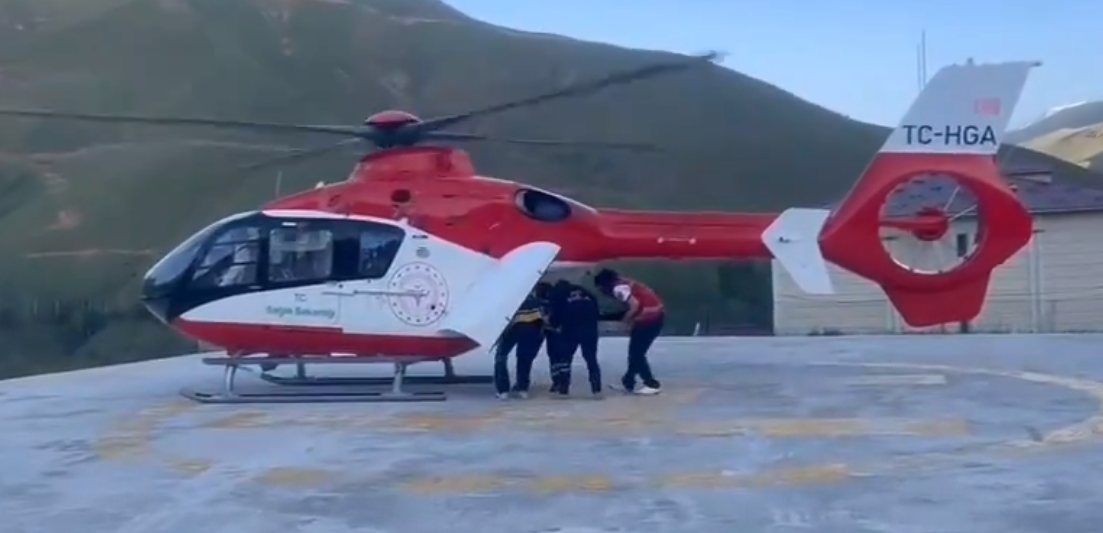 Hamile Hasta Bahçesaray’dan Van’a nakledildi