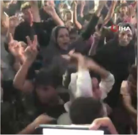 Gazze’de ateşkes sevinçle karşılandı