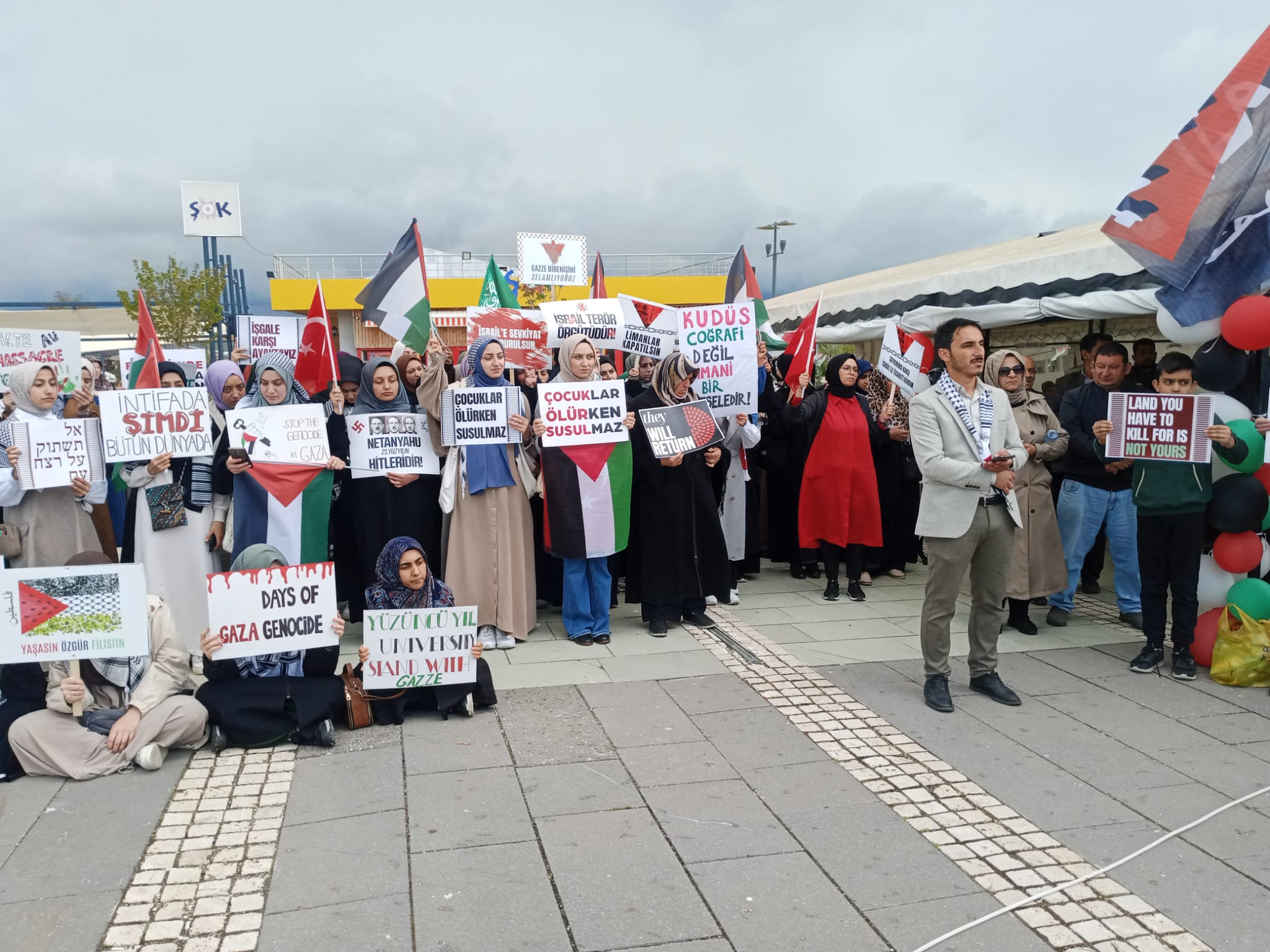 Van YYÜ Filistin için ayakta!