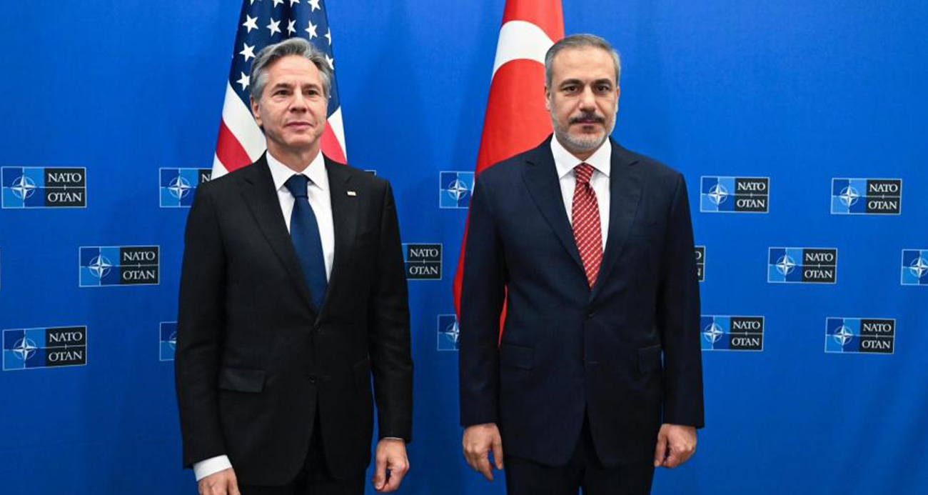 Bakan Fidan ile ABD Dışişleri Bakanı Blinken ile görüştü