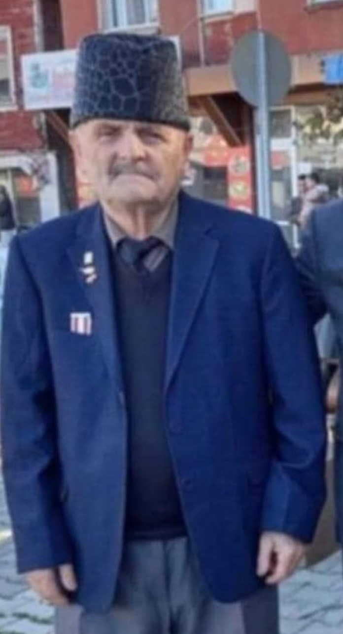 Trafik kazasında hayatını kaybeden Kıbrıs gazisi son yolculuğuna uğurlandı