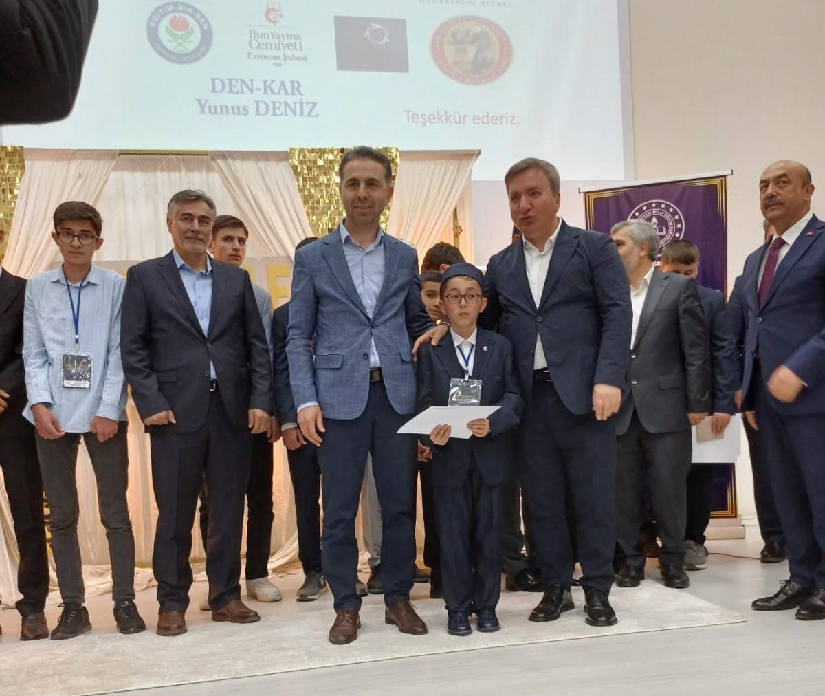 Minik hafız bölge birincisi oldu