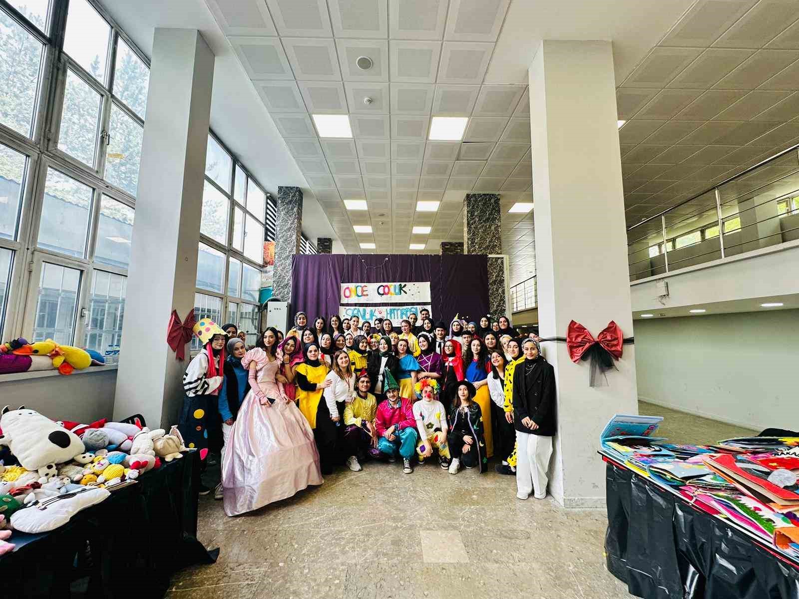 Öğrencilerden anlamlı ders