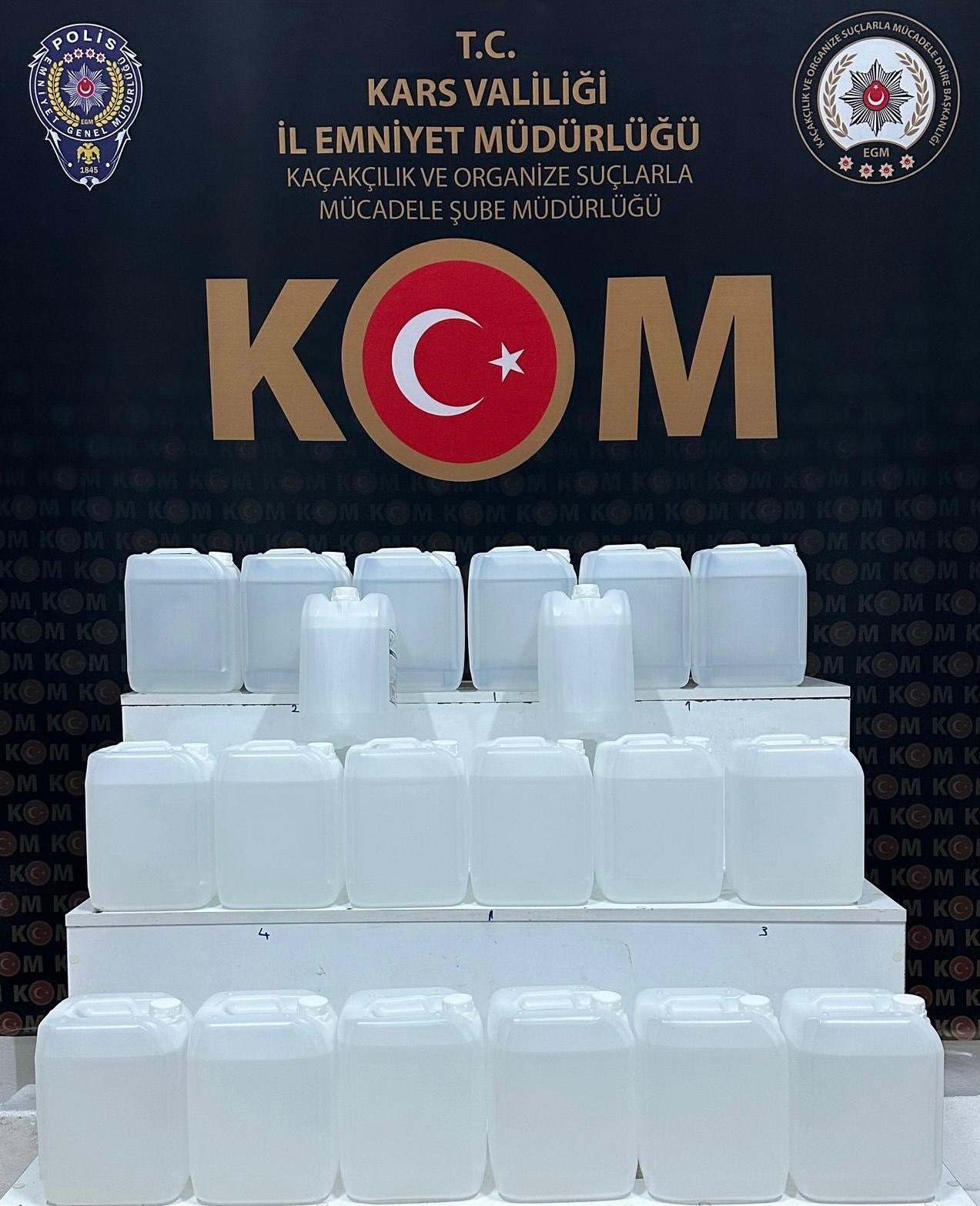 Sahte alkol satıcılarına operasyon