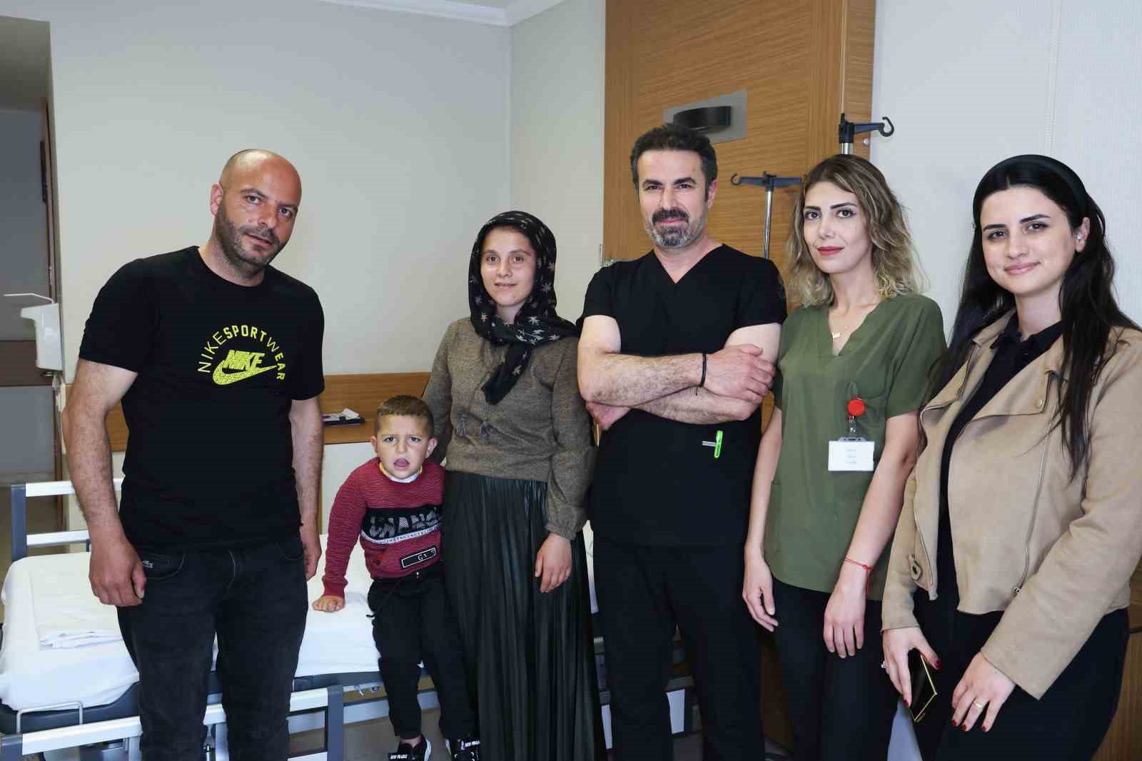 Sobanın üstündeki  patatesi yiyen çocuk ölümden döndü