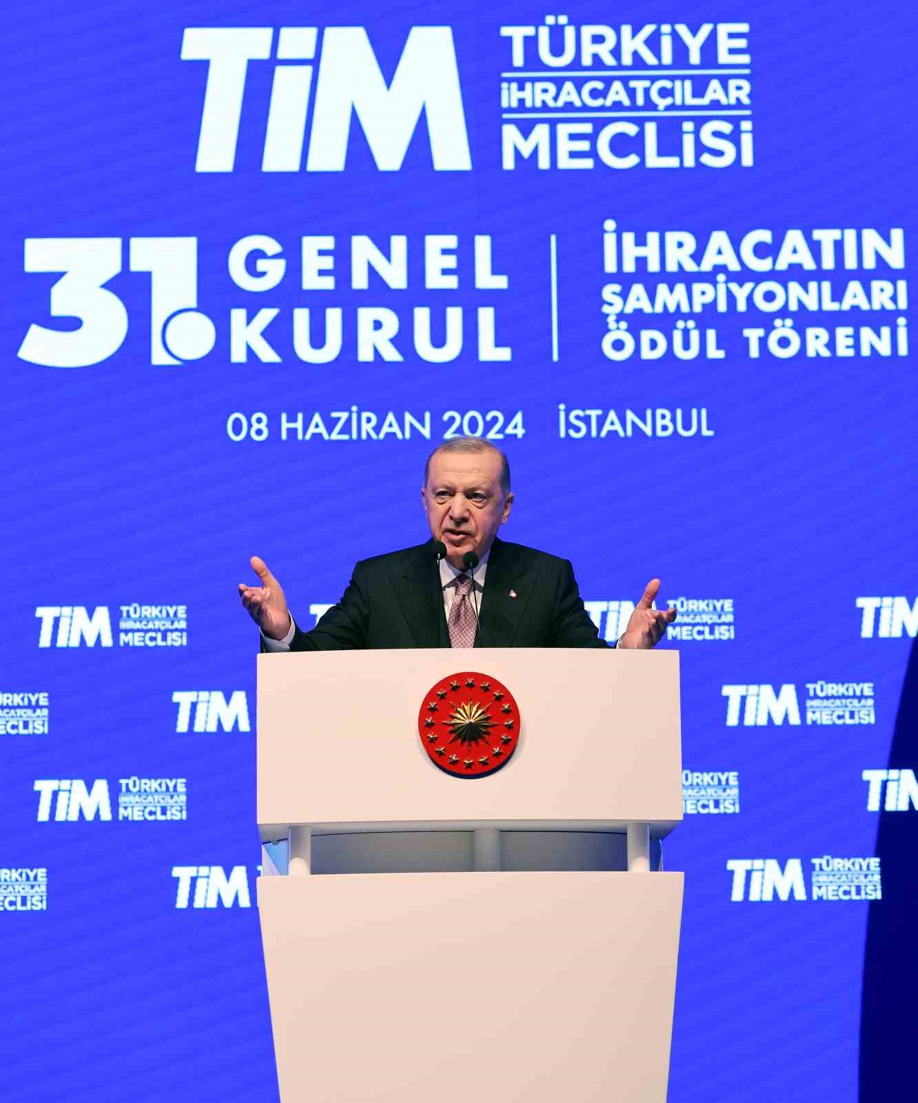 Cumhurbaşkanı Erdoğan’dan ihracatçıya müjde