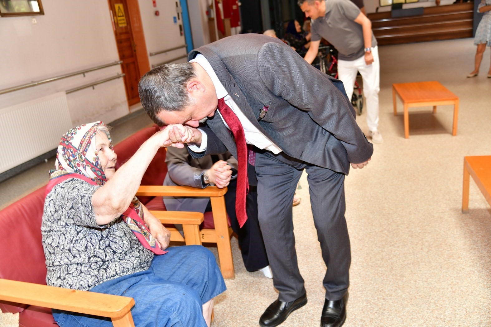 Başkan Balaban’dan bayramın birinci günü yoğun mesai
