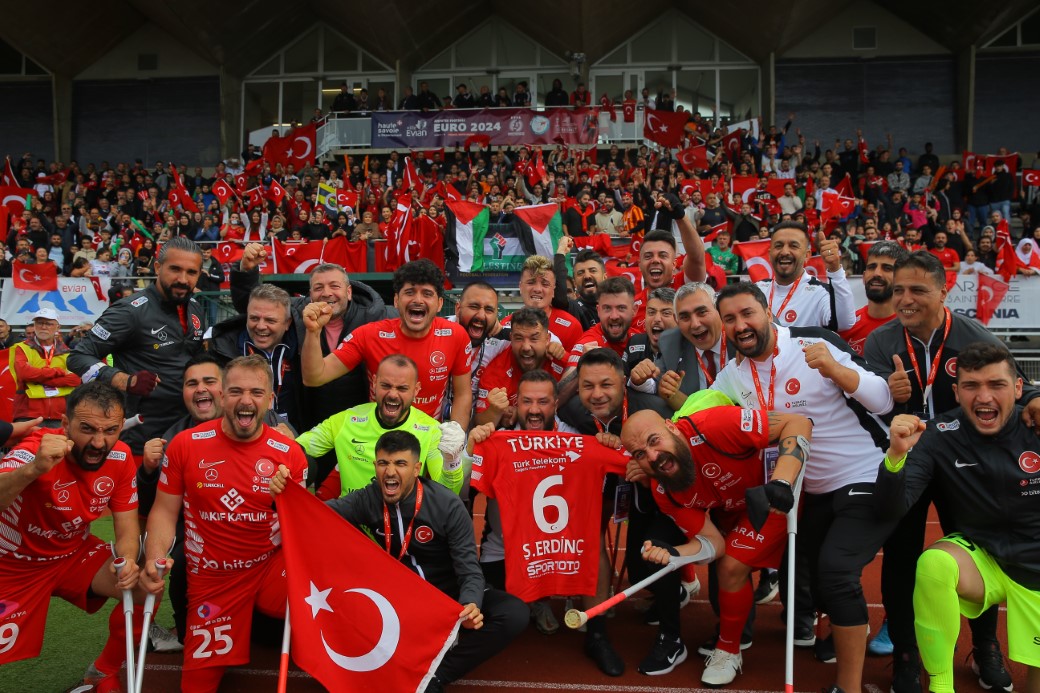 Ampute Milli Takım’dan israile bir düzine gol