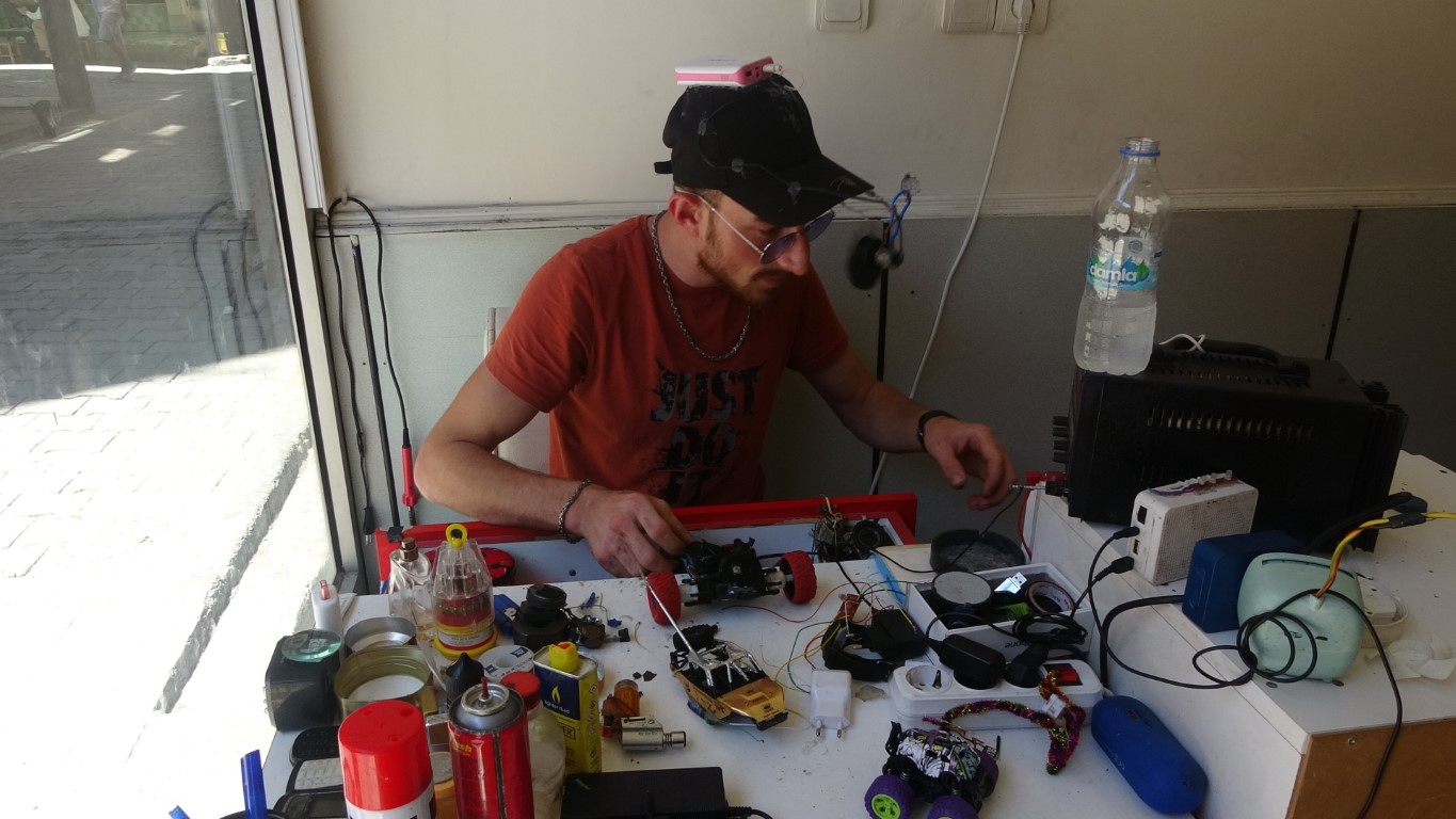 Bu da Trabzonlunun sıcaktan ve nemden serinleme yöntemi