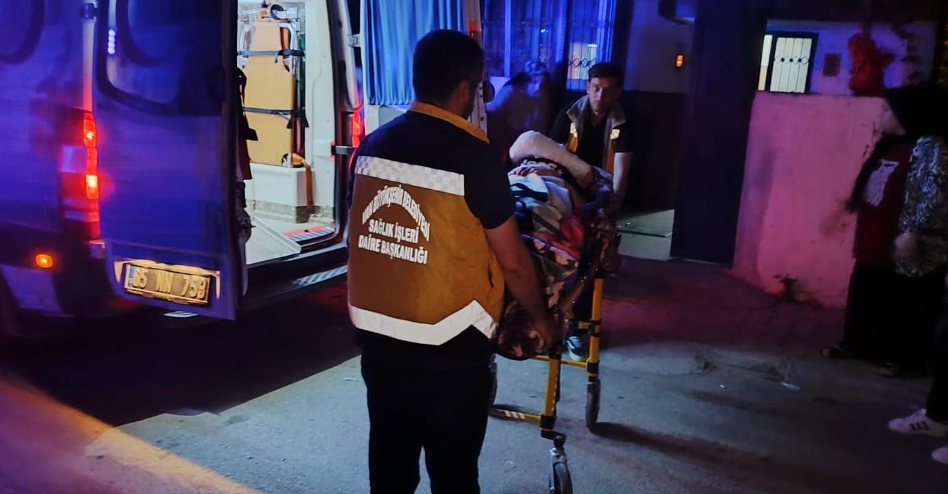 Ayağı ve kolu kırılan hasta Van’dan Mersin’e götürüldü