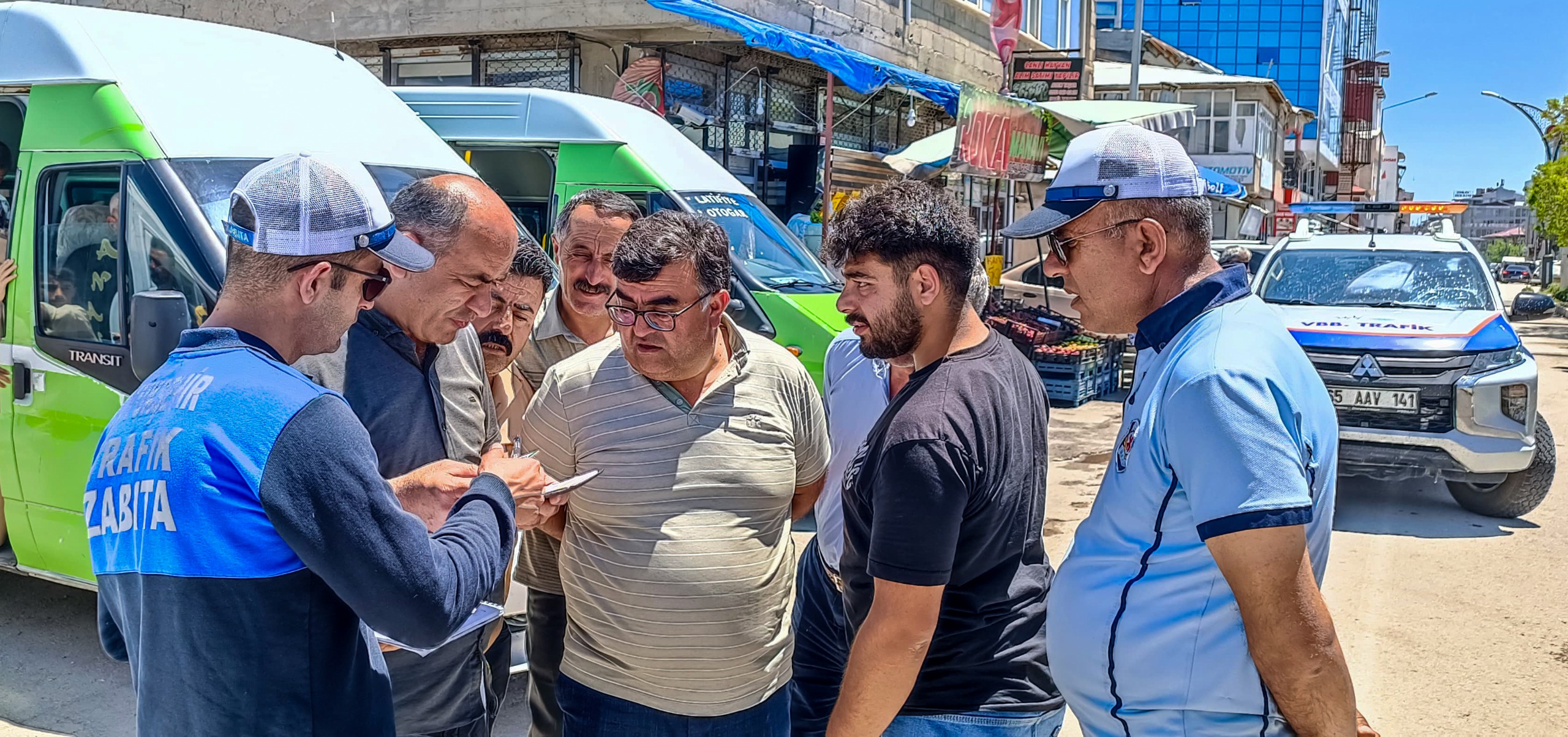 Van Büyükşehir Belediyesi’nden Erciş’te trafik denetimi